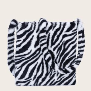 zebra print tote bag!